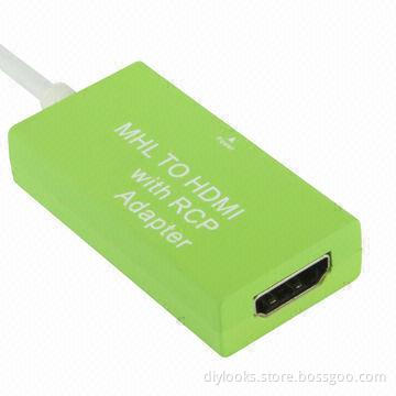 Good to Use Full HD 1,080P Micro USB MHL to HDMI with RCP Adapter for Samsung Galaxy S IV